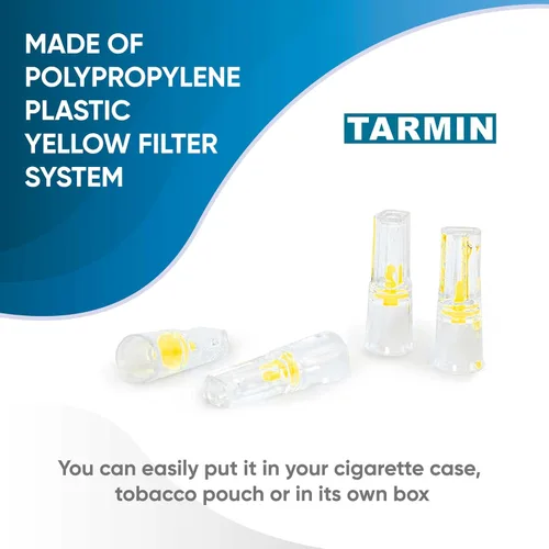Vista 4 de Filtros de cigarrillos 1,000 filtros de cigarrillos que eliminan el alquitrán y el soporte químico para cigarrillos sin BPA, filtro de alquitrán