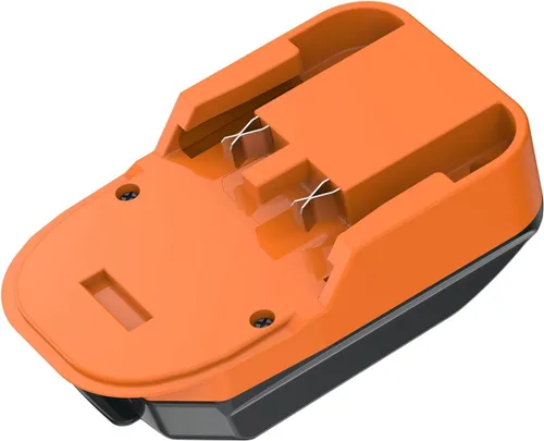 Vista 9 de 1 adaptador solo compatible con herramientas inalámbricas Worx 20v versión de EE. UU. Compatible con baterías Ridgid de 18 V (no avanzadas), solo