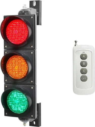 Vista 10 de 100-3 4pulg 100mm Luz de Semáforo de Parada/Circulación/Botón de Control/Lámpara LED AC 85-265V, Carcasa de PC Resistente al Agua IP65