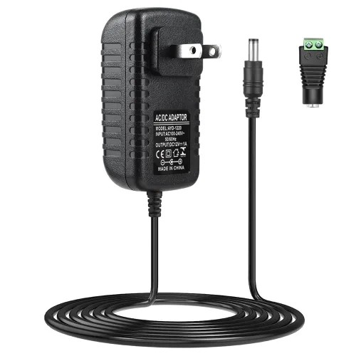 Vista 17 de LightingWill Fuente de alimentación de 12 V 2 A, adaptador de alimentación de 24 W, transformador de CA 100-240V a CC 12V, cargador de enchufe