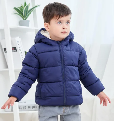 Vista 4 de BFUSTYLE Winter Coats for Baby Girls Boys Kids Light Puffer Jacket With Hood
