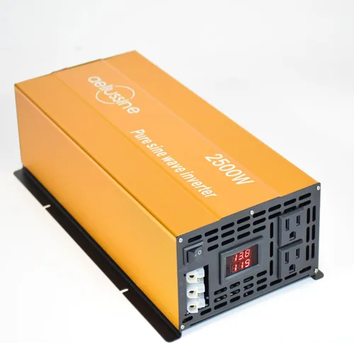Vista 11 de Inversor de onda sinusoidal pura de 1000 W, convertidor de corriente de 48 V CC a 110 V 120 V CA con 2 salidas de CA, inversor de corriente de 48