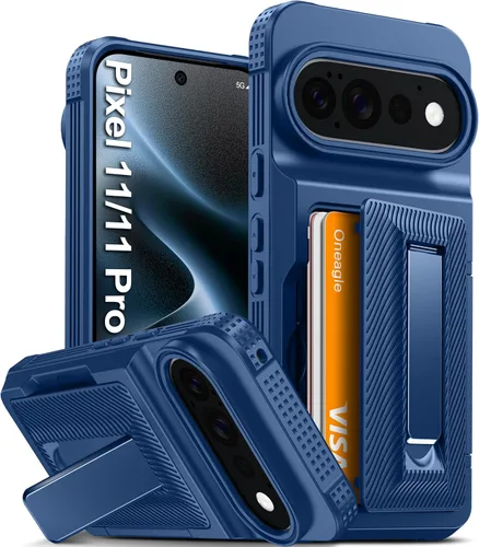 Vista 30 de Oneagle Funda tipo cartera para iPhone 16 Pro Max con tarjetero y soporte