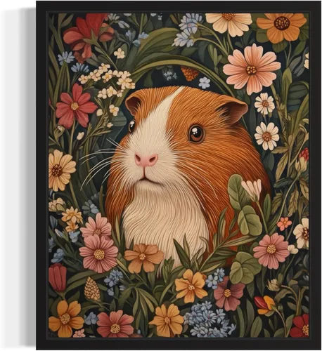 Vista 17 de Póster de Arte de Murciélago, Estilo William Morris Retro de Mediados de Siglo Botánico Victoriano Academia Oscura Decoración Gótica Galería 10a