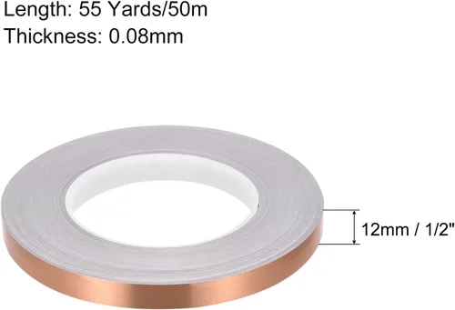 Vista 2 de MECCANIXITY Adhesivo autoadhesivo para azulejos, tira de cinta de sellado de huecos de 1/2 pulgada x 55 yardas para pared, piso, techo, muebles