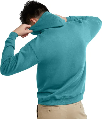 Vista 2 de Hanes EcoSmart Hoodie, Midweight Fleece, Pullover Hooded Sweatshirt for Men