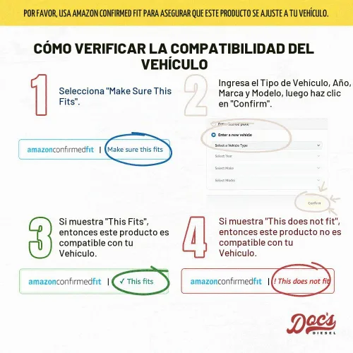 Vista 8 de Doc's Diesel Filtro CCV D804418 Compatible con RAM 6.7L Cummins 2500, 3500, 4500, 5500 2007.5+ Sustituye a CV52001 Traps Harmful Vapors And