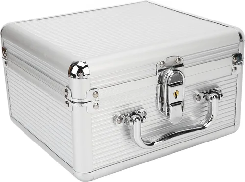 Vista 9 de Dpofirs Almacenamiento de disco duro de 2.5 pulgadas, almacenamiento de disco duro x maleta con 20 bahías, estuche de transporte de disco duro