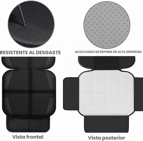 Vista 3 de Meolsaek Protector de asiento de automóvil para asiento de automóvil infantil, funda de asiento de automóvil impermeable 600D, tela acolchada más 1
