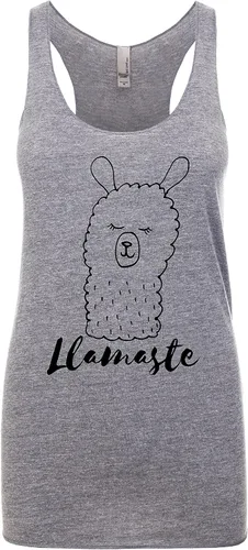Vista 17 de Women's Graphic Racerback Tank Top, Shirts with Sayings, Yoga Tee