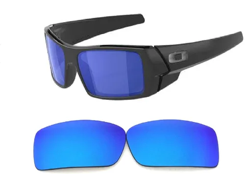 Vista 12 de Lentes de repuesto Galaxy para Oakley Gascan Polarizado 100% Protección UVAB Azul