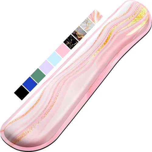 Vista 41 de Gimars Reposamuñecas para mouse, soporte de muñeca Pop It Fidget para aliviar la presión del mouse, almohadilla ergonómica de espuma viscoelástica