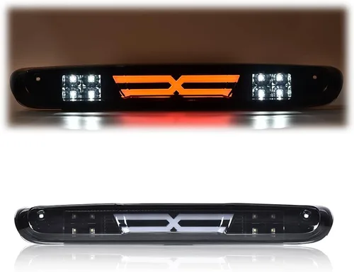 Vista 14 de GRAND ORANGE Tercera luz de freno LED de montaje alto 92-99 compatible con Chevy GMC Suburban/Yukon 94-05 compatible con Chevy Blazer S10 luz