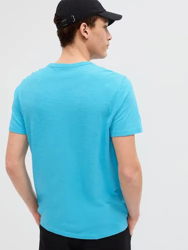 Vista 2 de GAP Camiseta de cuello redondo con bolsillo para hombre