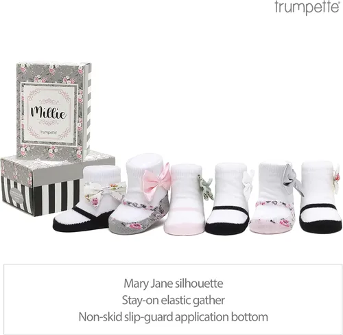 Vista 44 de Trumpette Juego de calcetines para bebé niña, 6 pares