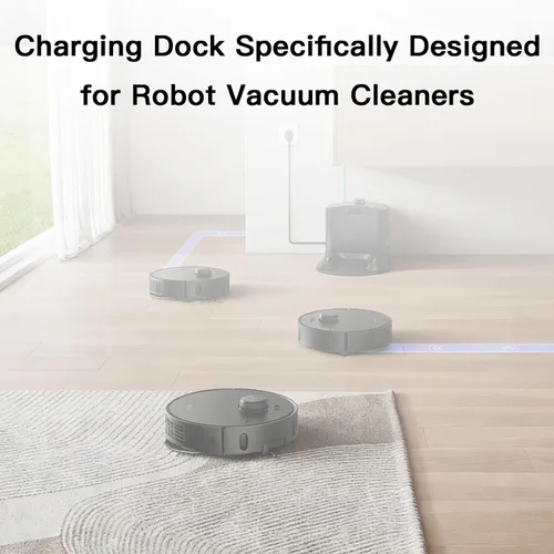 Vista 7 de Para cargador Roomba, base de cargador Roomba, base de carga, repuesto para estación de acoplamiento Roomba e5 e6 i1 i3 i4 i6 i7 i8 500 600 700 800