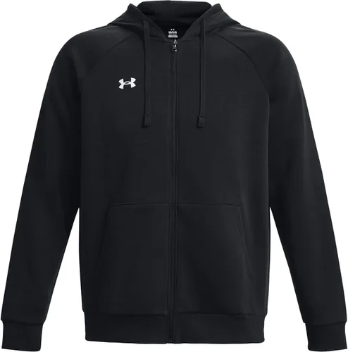 Vista 3 de Under Armour Sudadera con capucha Rival Fleece con cremallera completa para hombre