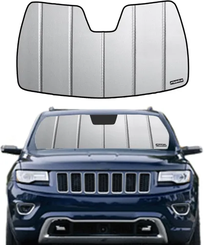 Vista 11 de Parasol para parabrisas para Jeep Grand Cherokee 2008-2010 - Parasol para ventana delantera, protección