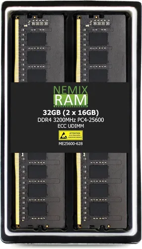 Vista 6 de NEMIX RAM 16 GB (1 x 16 GB) DDR4 3200 MHz PC4-25600 2Rx8 1.2V CL22 288-PIN ECC sin búfer UDIMM