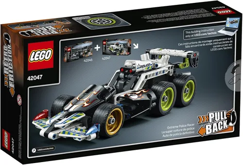 Vista 3 de LEGO TECHNIC Kit de construcción Police Interceptor 42047