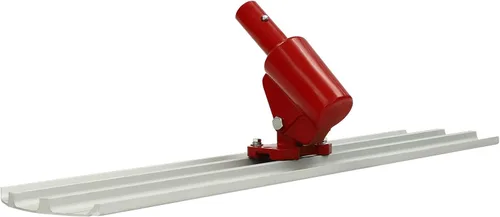 Vista 6 de Bull Herramientas de flotador de hormigón 35 x 8 "Red Round End Titanio-magnesio Aleación Hand Float Machine Concrete Cement Surface Smoothing Tool