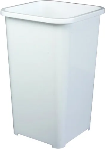Vista 4 de Knape & Vogt QT27PB-PT - Cubo de basura de repuesto, 17.81 x 10.65 x 10.65 pulgadas Platino