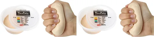 Vista 26 de CanDo 10-0920 TheraPutty - Masilla de ejercicio de mano estándar, Mediana, 1oz