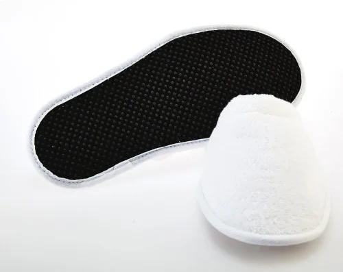 Vista 2 de Pantuflas de spa de algodón orgánico turco Arus para mujer, talla única