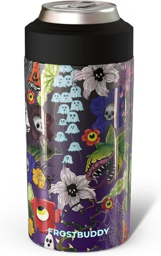 Vista 52 de Frost Buddy Enfriador de latas universal, aislante de latas de acero Blanco (Allwhite)