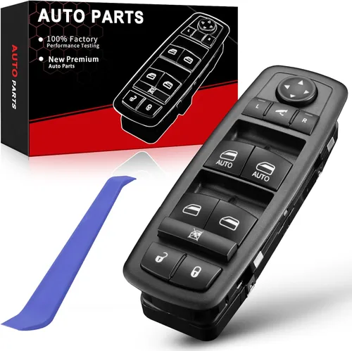 Vista 20 de Interruptor de ventana principal para Lincoln Town Car 2003 2004 2005 2006 2007 2008 Interruptor de control lateral del conductor OE# 5W1Z14529BA