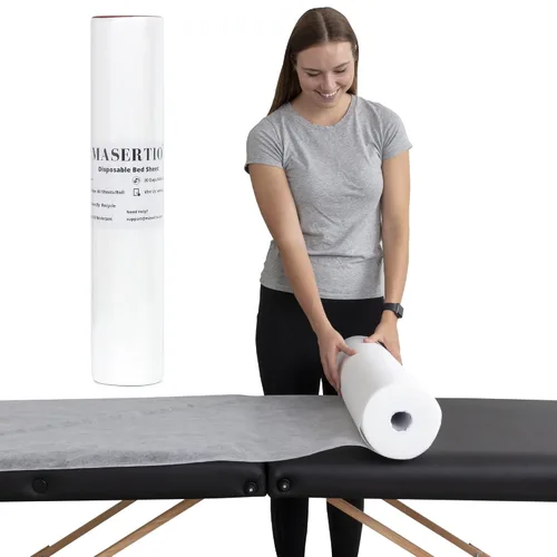 Vista 9 de Funda Desechable para Cama de Masaje - Material Desechable No Tejido - Ideal para Spa, Mesa de Masaje, Tatuaje, Mesa de Depilación con Cera