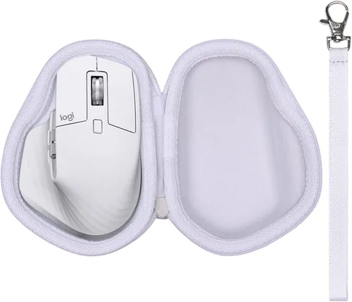 Vista 10 de LTGEM - Funda para mouse compatible con Logitech MX Master 4/3S/3/2S, mouse inalámbrico ergonómico, bolsa de almacenamiento de viaje para oficina
