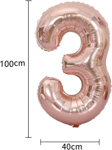 Vista 5 de Decoración de cumpleaños número 36, globos de papel de aluminio, globos de látex para fiesta de cumpleaños de 36 años, globos de helio, globos