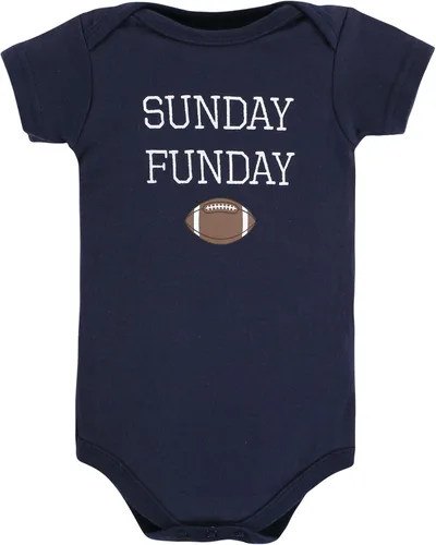 Vista 3 de Hudson Baby baby-girls Cotton Bodysuits