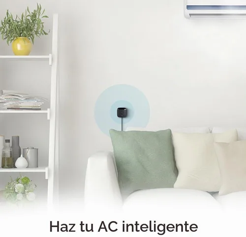 Vista 8 de Breez Lite - Controlador inteligente de CA para mini-split, ventana, ACS portátil (negro) WiFi Controller, Alexa, Google, Siri Shortcuts