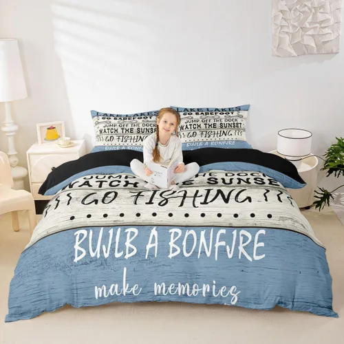 Vista 28 de Erosebridal Funda de edredón de ancla náutica, juego de ropa de cama con brújula oceánica, tamaño individual para niños, adolescentes, adultos