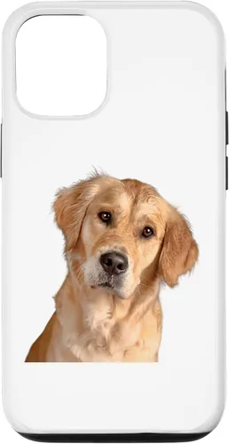 Vista 28 de American Golden Retriever Dog Sweet and Quizzical Case for iPhone 17