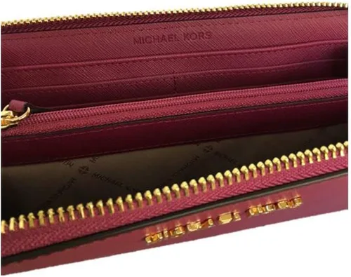 Vista 4 de Michael Kors Giftables Cartera grande con cremallera alrededor Continental con caja de regalo