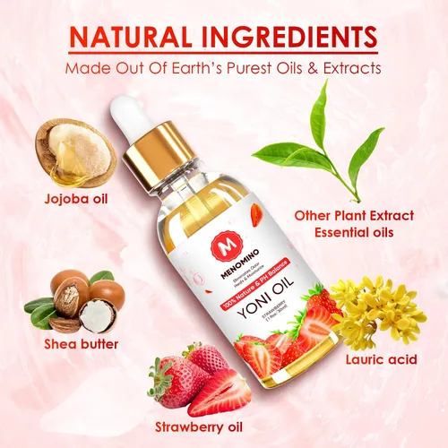 Vista 4 de Yoni Oil - Paquete de 3 aceites femeninos orgánicos para mujer, equilibrio de pH, desodorante femenino, humectante vaginal, elimina el olor