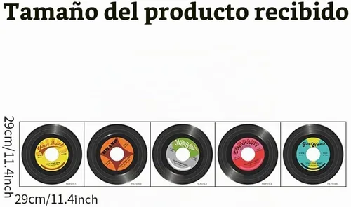 Vista 7 de WrtmyR Paquete de 5 discos de vinilo en blanco, kit de collage de pared de 11 pulgadas, imágenes estéticas, pósteres de cubierta de álbum de CD
