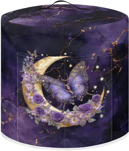 Vista 35 de Suobstales Cubierta antipolvo con estampado de girasol para olla instantánea de 6 cuartos de galón, diseño de nota musical, cubierta de olla a Nota