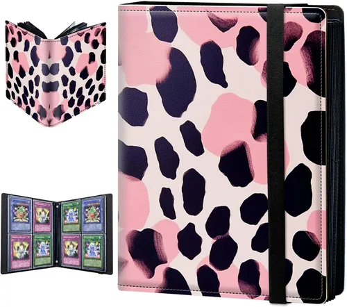 Vista 9 de Carpeta para tarjetas intercambiables, 4 bolsillos para tarjetas intercambiables, 160 bolsillos de doble cara, funda para tarjetas
