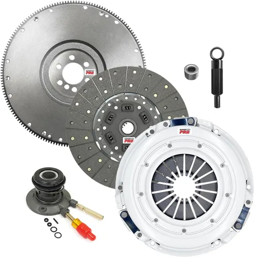 Vista 6 de PRO - Kit de embrague OEM resistente con cilindro esclavo compatible con Chevrolet Camaro Z28 SS Pontiac Firebird Firehawk Formula Trans Am LS1 5.7L