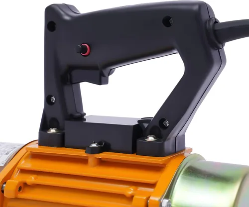 Vista 8 de Motor de vibrador de hormigón eléctrico 250W, vibrador de hormigón de movimiento de mesa portátil, máquina vibradora de cemento portátil, paleta