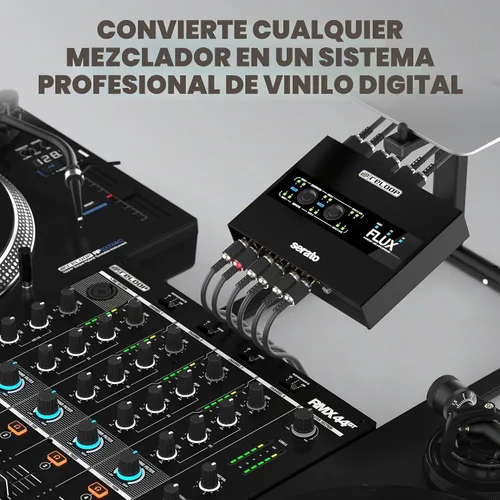 Vista 2 de Reloop FLUX 6x6 IN/OUT USB-C DVS Interfaz para Serato DJ Pro
