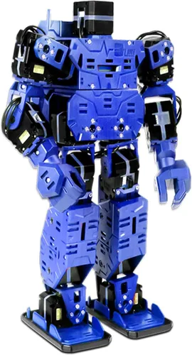 Vista 10 de Robot humanoide, boxeo inteligente, fútbol, robot bailarín, gráfico programable con teléfono y aplicación de PC con Windows, robótico RC blindado