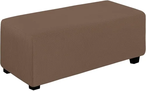 Vista 119 de Easy-Going Funda Elástica para Otomana Taburete de Almacenamiento Plegable Protector de Muebles Funda Rectangular Suave con Parte Inferior Elástica