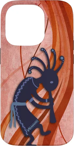 Vista 17 de Native American Kokopelli - Old School 2 - Fan Fun Case for iPhone 17