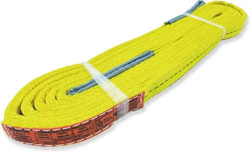 Vista 7 de Correas de elevación de 2 capas 1" x 4 pies de eslinga trenzada para protección de árboles 1 paquete de correa de tela resistente para aparejo
