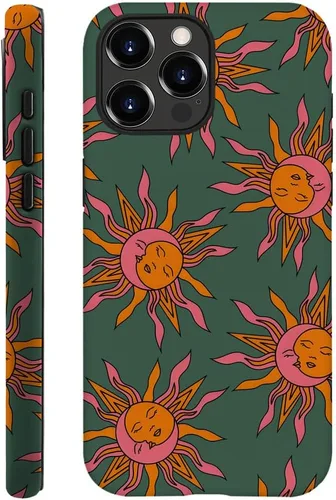 Vista 9 de Compatible con iPhone 13, Funda para teléfono duradera y a prueba de golpes con diseño de estantería de otoño - Calabaza de otoño Otoño Otoño